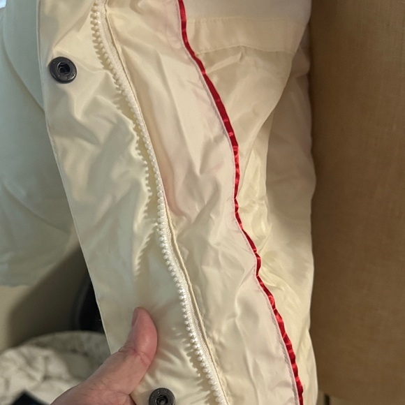 Steve Madden Off-White Long Puffer Coat - Picture 7 of 10